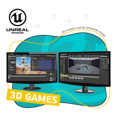 Unreal Engine 4. Игровой движок - КИБЕРшкола программирования для детей, компьютерные курсы для школьников, начинающих и подростков - KIBERone г. Джанкой