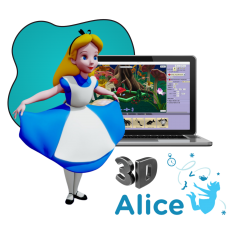 Alice 3d - КИБЕРшкола программирования для детей, компьютерные курсы для школьников, начинающих и подростков - KIBERone г. Джанкой