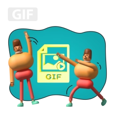 Gif-анимация - КИБЕРшкола программирования для детей, компьютерные курсы для школьников, начинающих и подростков - KIBERone г. Джанкой