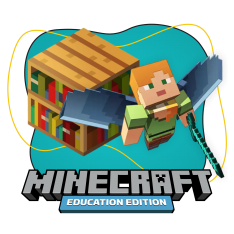 Minecraft Education - КИБЕРшкола программирования для детей, компьютерные курсы для школьников, начинающих и подростков - KIBERone г. Джанкой