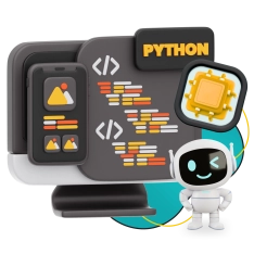 Мой первый сайт с мозгами: Python + AI - КИБЕРшкола программирования для детей, компьютерные курсы для школьников, начинающих и подростков - KIBERone г. Джанкой