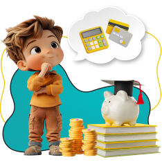 Финансовый интеллект вместе KIBERone - КИБЕРшкола программирования для детей, компьютерные курсы для школьников, начинающих и подростков - KIBERone г. Джанкой