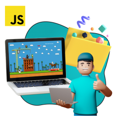 Программирование на JavaScript. Учимся создавать игры! - КИБЕРшкола программирования для детей, компьютерные курсы для школьников, начинающих и подростков - KIBERone г. Джанкой