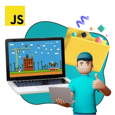 JavaScript + AI. Проектное обучение + геймификация + AI-помощники - КИБЕРшкола программирования для детей, компьютерные курсы для школьников, начинающих и подростков - KIBERone г. Джанкой